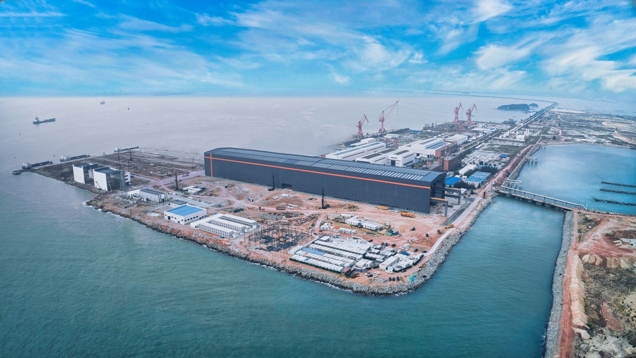 Eolico offshore, la cinese XXXL Monopile alla fase 2 per l’impianto di costruzione di monopali