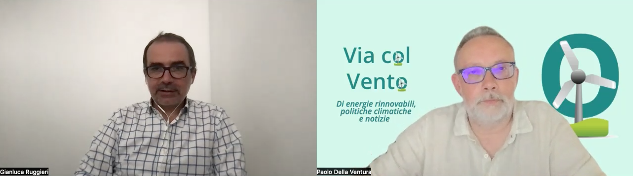 Generazione diffusa energia rinnovabile, Ruggieri:  potrebbe coprire fino a metà fabbisogno