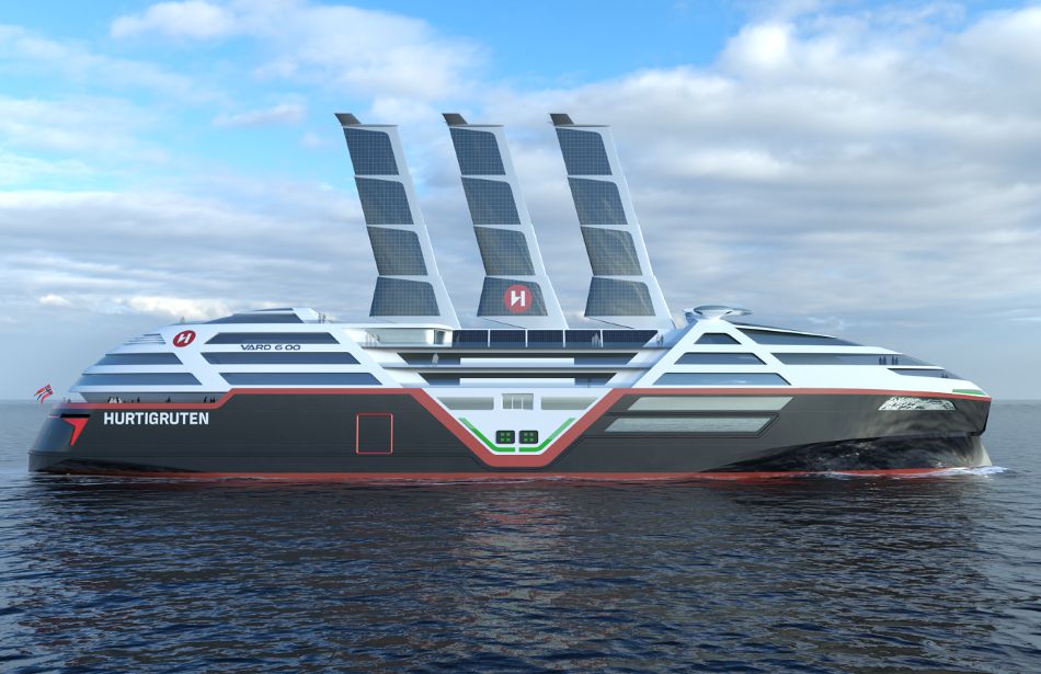 Sea Zero: da Hurtigruten la prima nave da crociera al mondo a emissioni&nbsp;zero
