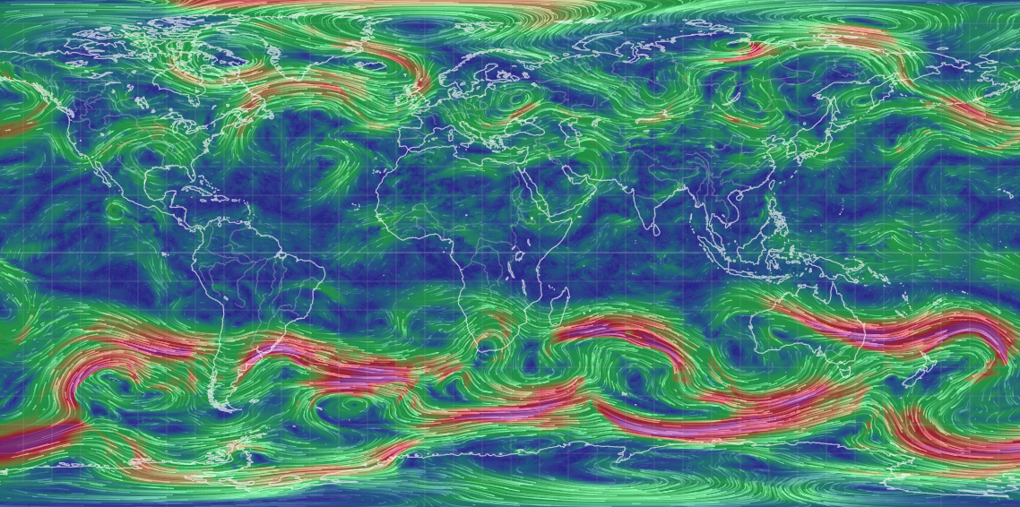 Le correnti d’aria del pianeta stanno diventando irriconoscibili per i climatologi