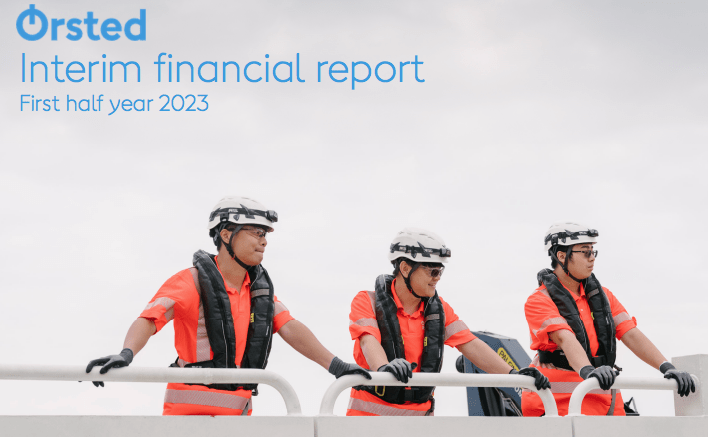 Finanza eolica, Ørsted: primo semestre ’23 con utile netto di 357&nbsp;milioni