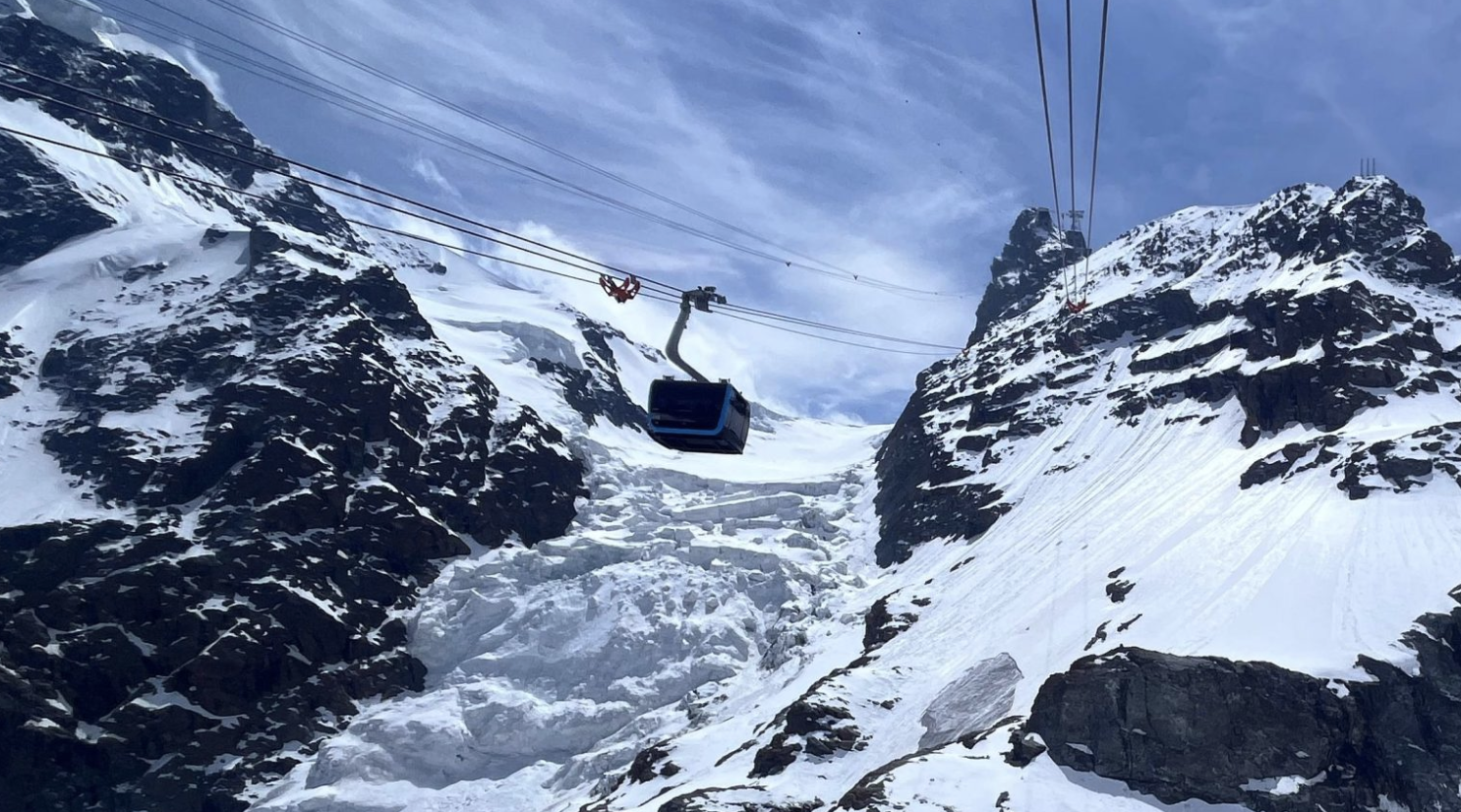 Il cambiamento climatico ridisegna il confine tra Svizzera e Italia