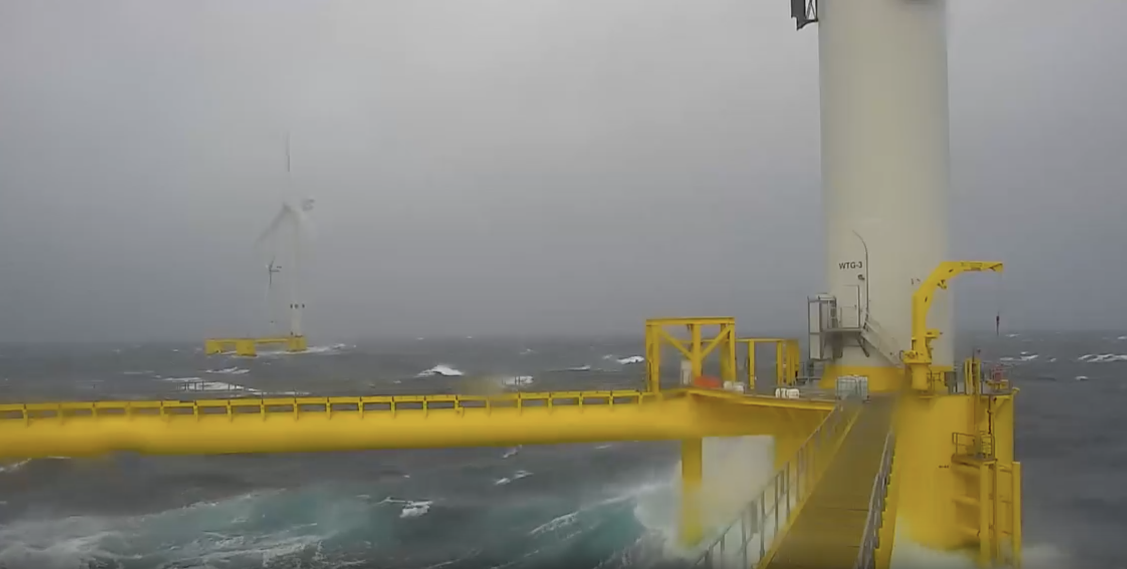Come l’eolico offshore resiste alle tempeste: il parco di Ocean Winds ha risposto a Ciaran