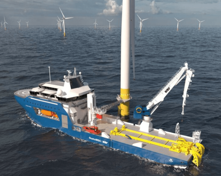 Il ruolo delle navi progettate per l’eolico offshore&nbsp;galleggiante