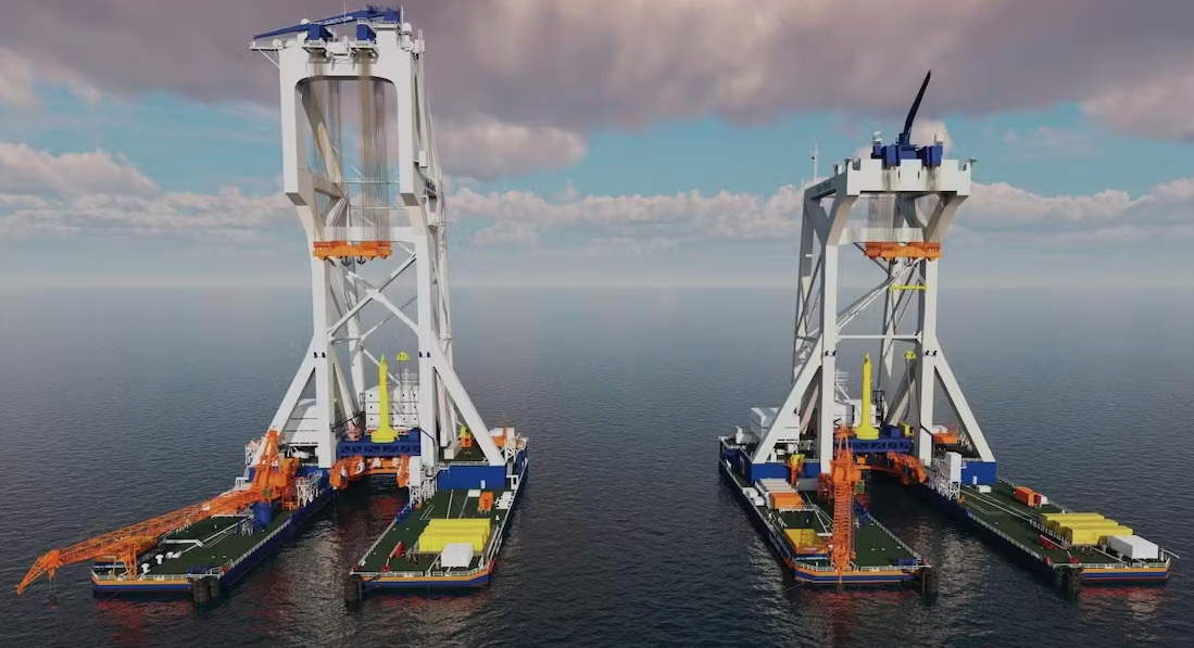 Da Van Oord, la nave per il sollevamento di turbine eoliche più pesanti