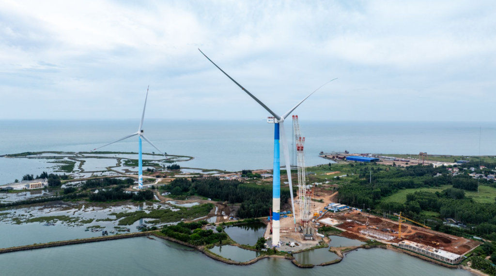 La turbina eolica offshore da 20 MW di Mingyang è completata