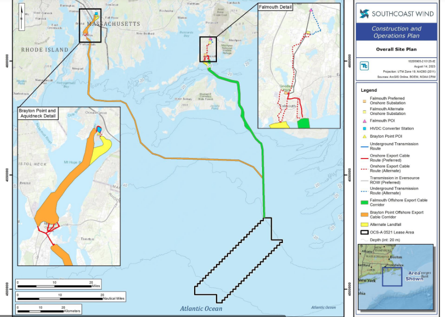 Usa, approvazione finale per SouthCoast Wind da 2,4GW di Ocean Winds