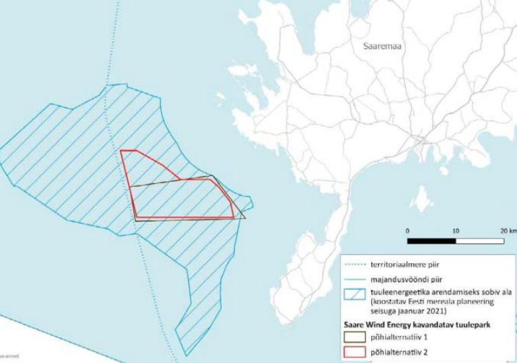 Estonia, primo permesso offshore per un parco eolico da 1,4 GW