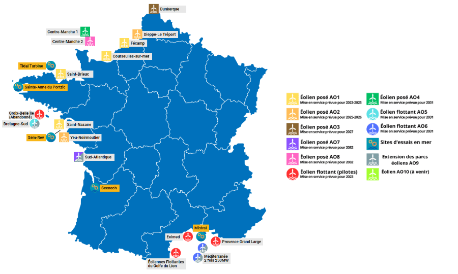 Qair e Plenitude si uniscono per la gara d’appalto francese per l’AO9&nbsp;offshore