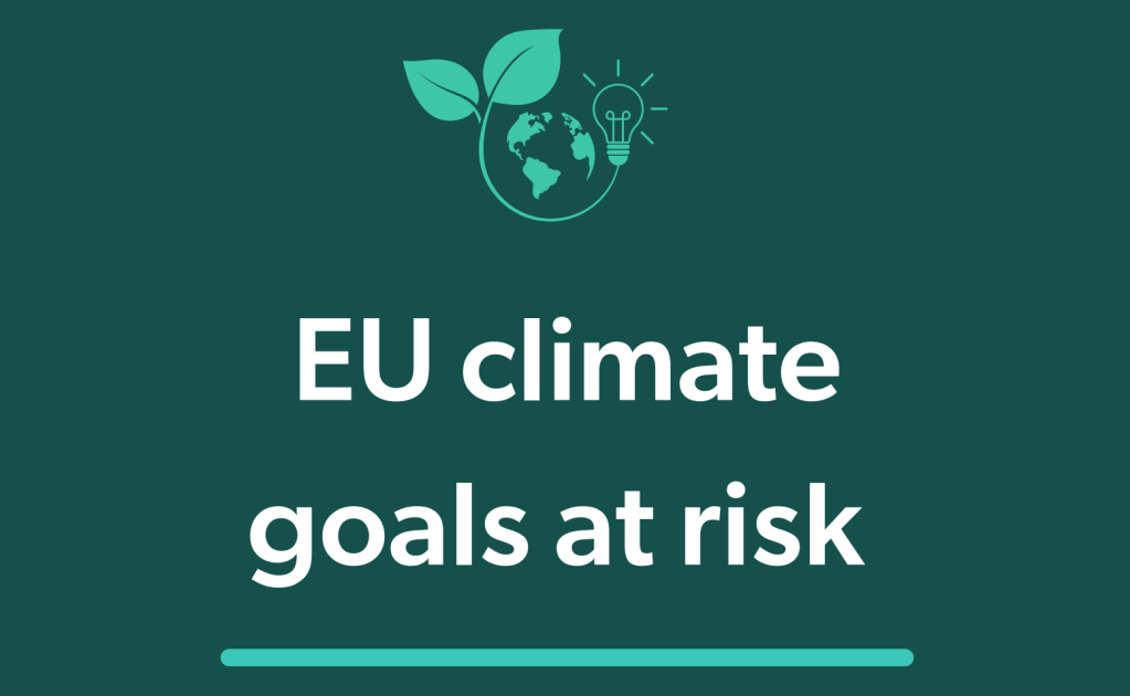 2030, CAN: Piano o fallimento? Gli obiettivi climatici dell’Europa dipendono dall’attuazione