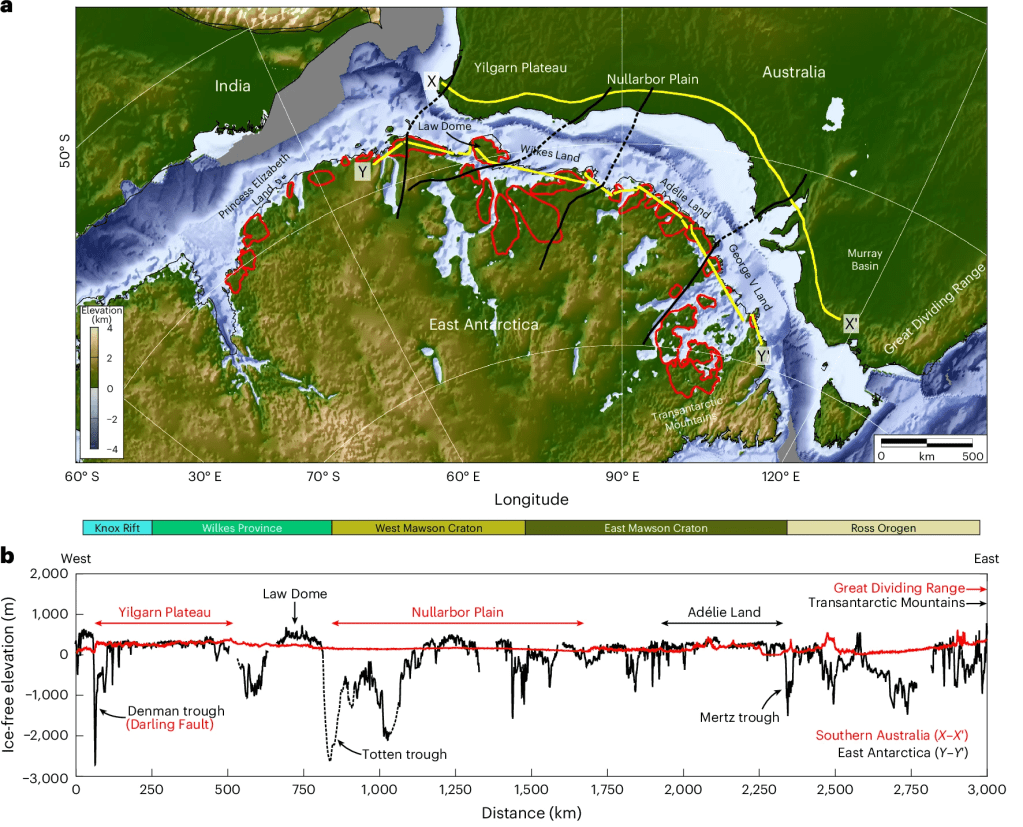 Antartide, gli antichi paesaggi fluviali potrebbero stabilizzare la calotta&nbsp;glaciale