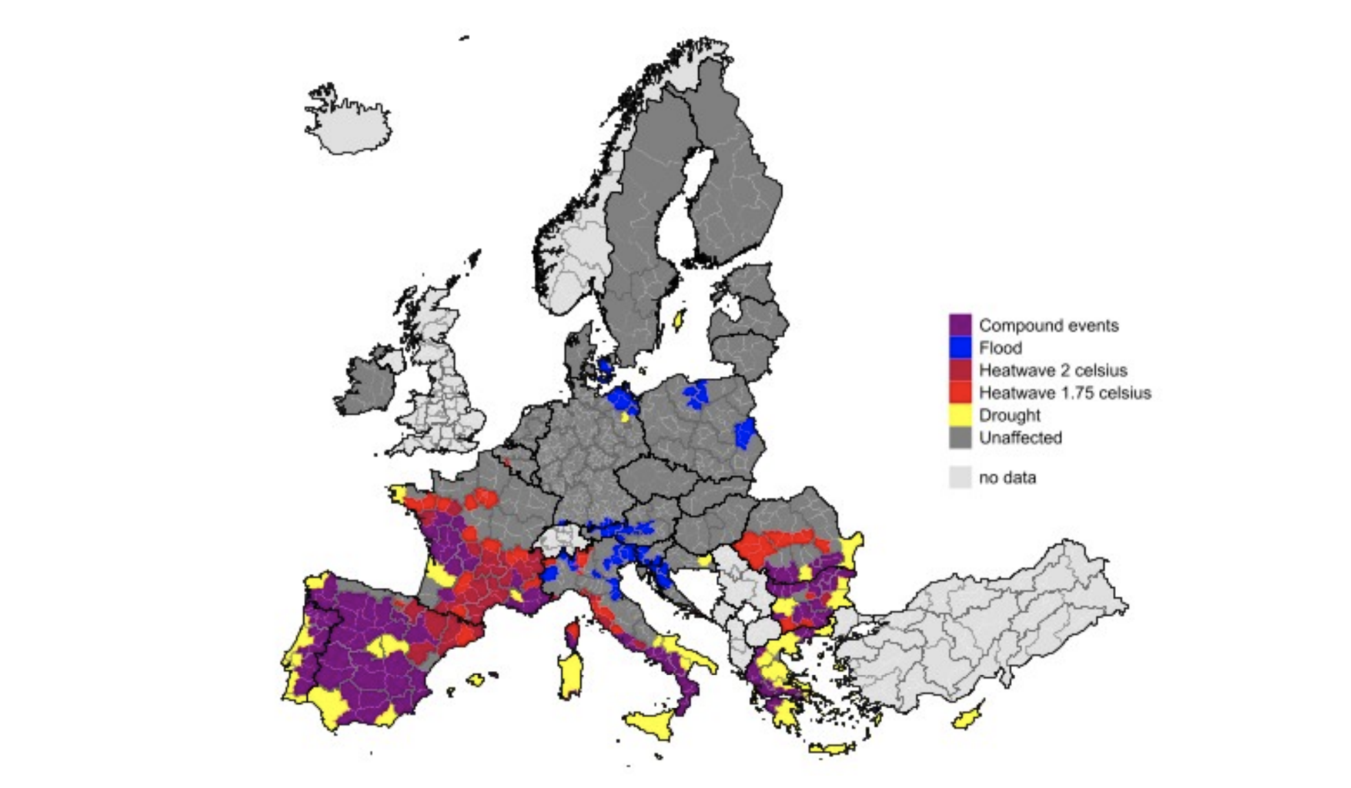 Estate ’25 ed eventi meteo estremi: l’Europa rischia perdite di 126 miliardi nel lungo termine