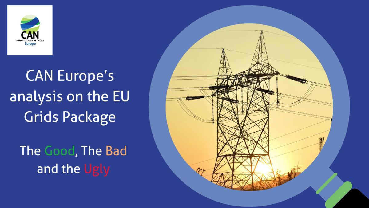 Pacchetto Reti, CAN Europe: un passo avanti con ombre&nbsp;fossili